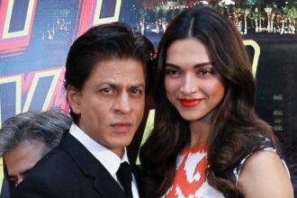 Sharukh Khan met Deepika Padukone