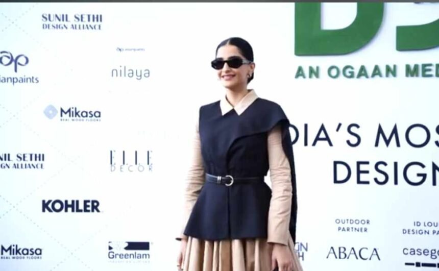 Sonam Kapoor attended India Design ID Mumbai 2024