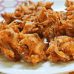 Onion Pakoras | Tea-time Snack | Onion Fritters | Ingredients