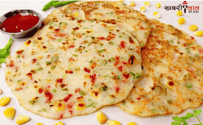 Sooji Besan Cheela | Healthy Breakfast Recipe | Veggie Cheela