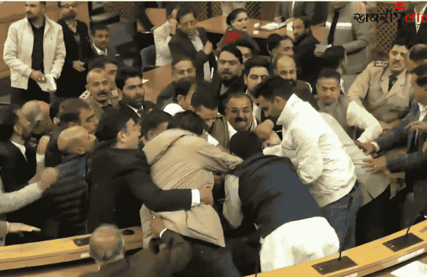 Jammu Kashmir Assembly | Article 370 and 35A | BJP MLAs Clash