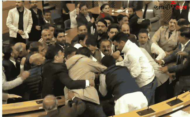 Jammu Kashmir Assembly | Article 370 and 35A | BJP MLAs Clash