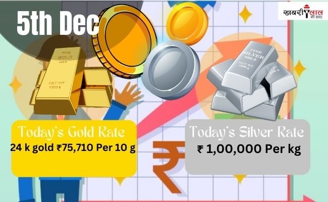 Gold & Silver Prices | Madhya Pradesh | 5 Dec 2024 | Rates Stable