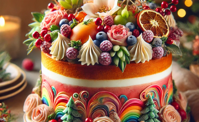 Plum Cake | Christmas Special Dessert | No-oven Cake | Christmas