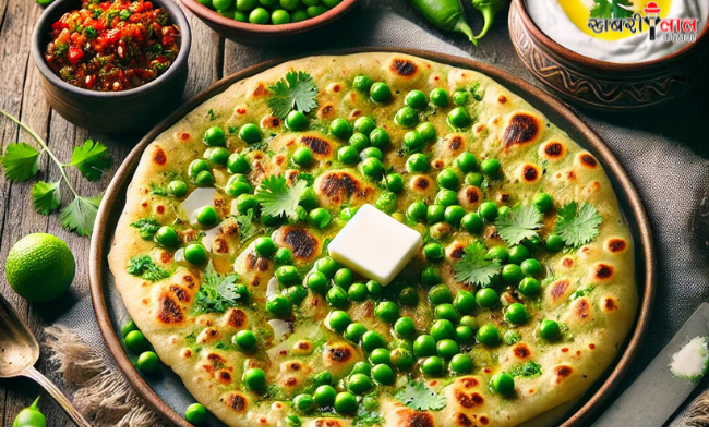 Green Peas Paratha | Healthy Paratha | Winter Breakfast