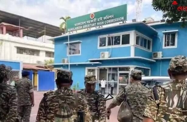 Tripura Police | Bangladesh Assistant High Commission | Protests