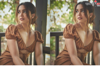 Sharvari Wagh | Brown Maxi Dress | Minimalist Look | Graceful look