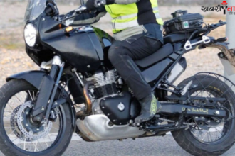 new royal Enfield himalayan spy photo